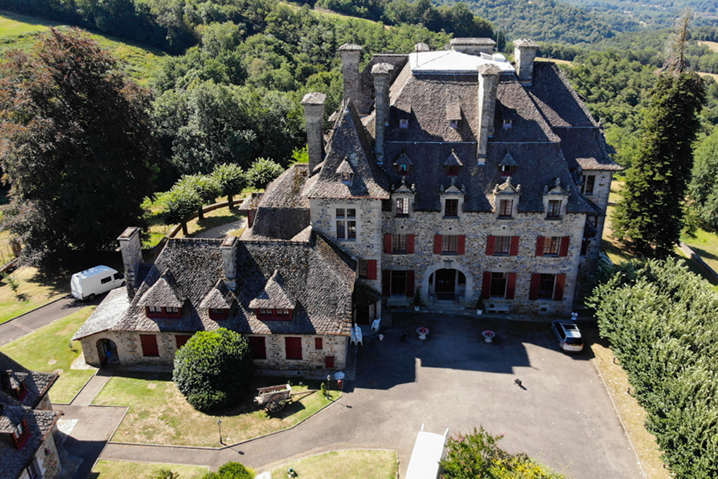 Top Down View - Château du Doux