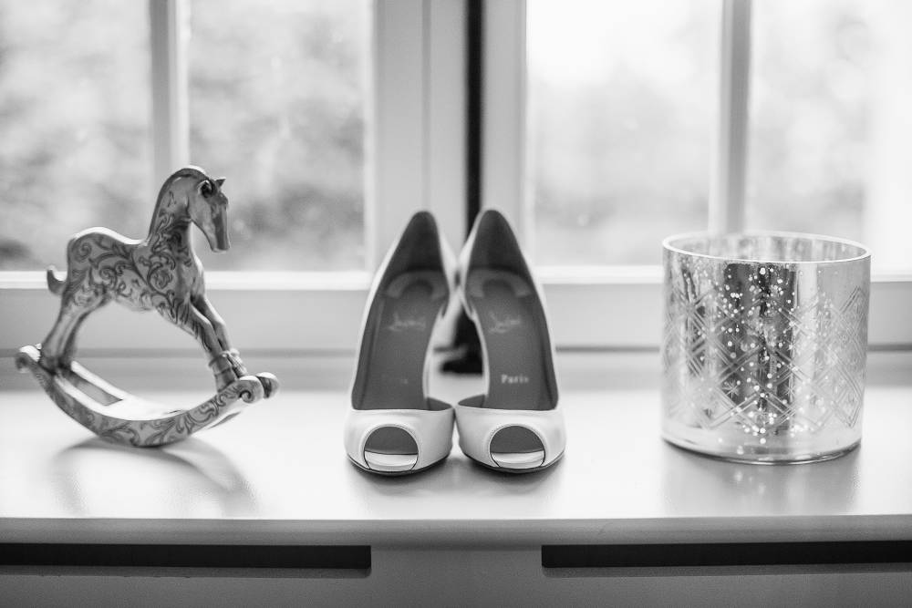 Wedding Shoes And Ornaments - Château du Doux