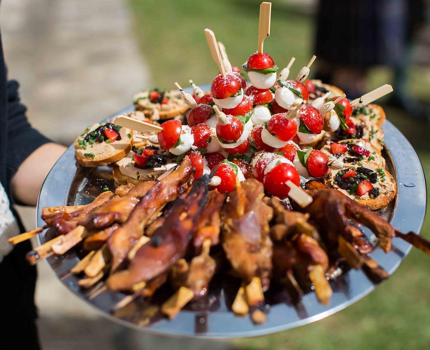 Menu Platter – Château du Doux Wedding Breakfast Platter - Château du Doux
