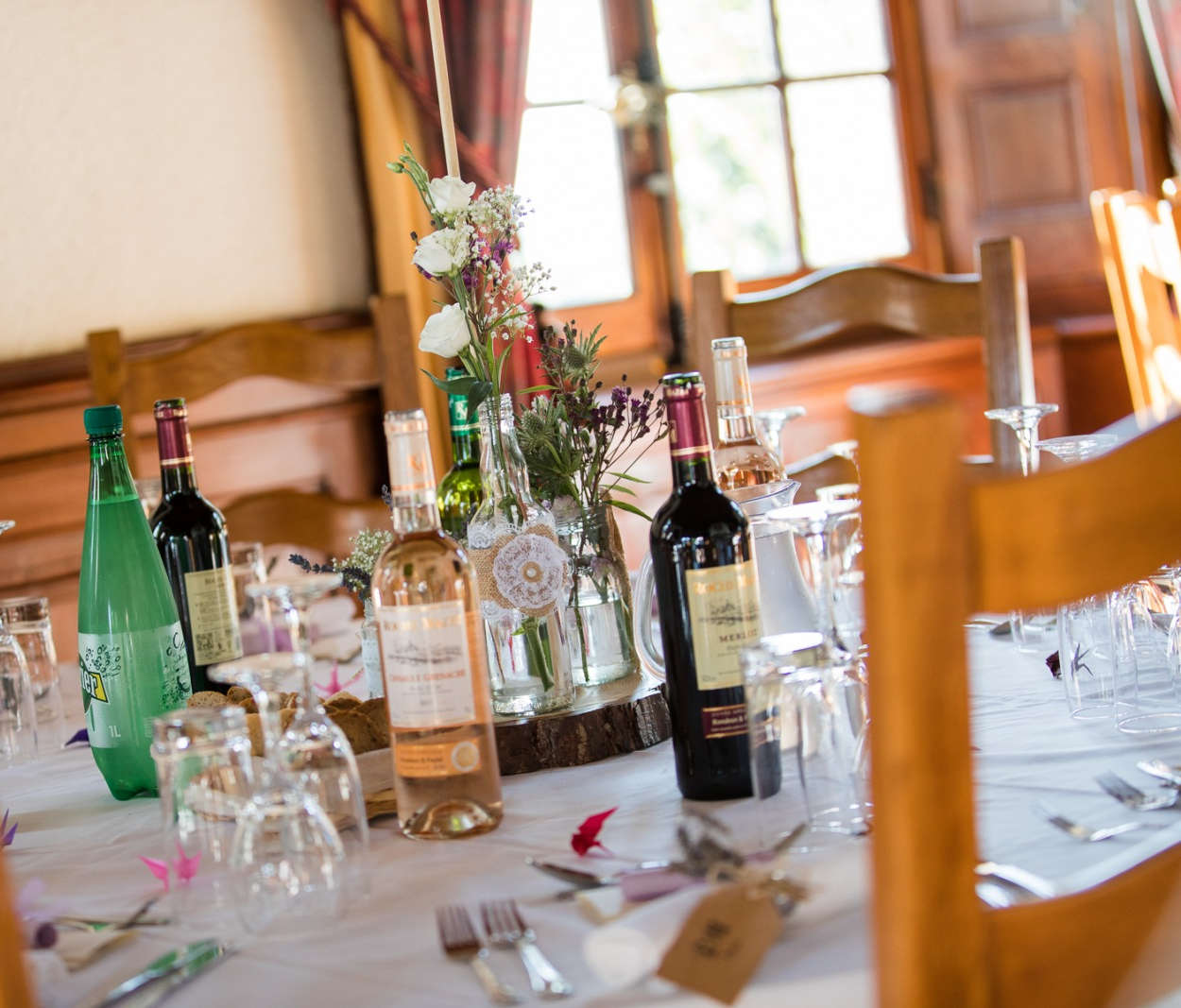 Menu Table Wine – Château du Doux Wedding Breakfast Table Wine - Château du Doux